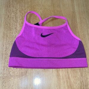 Nike - Girls Sports Bra - pink Size medium